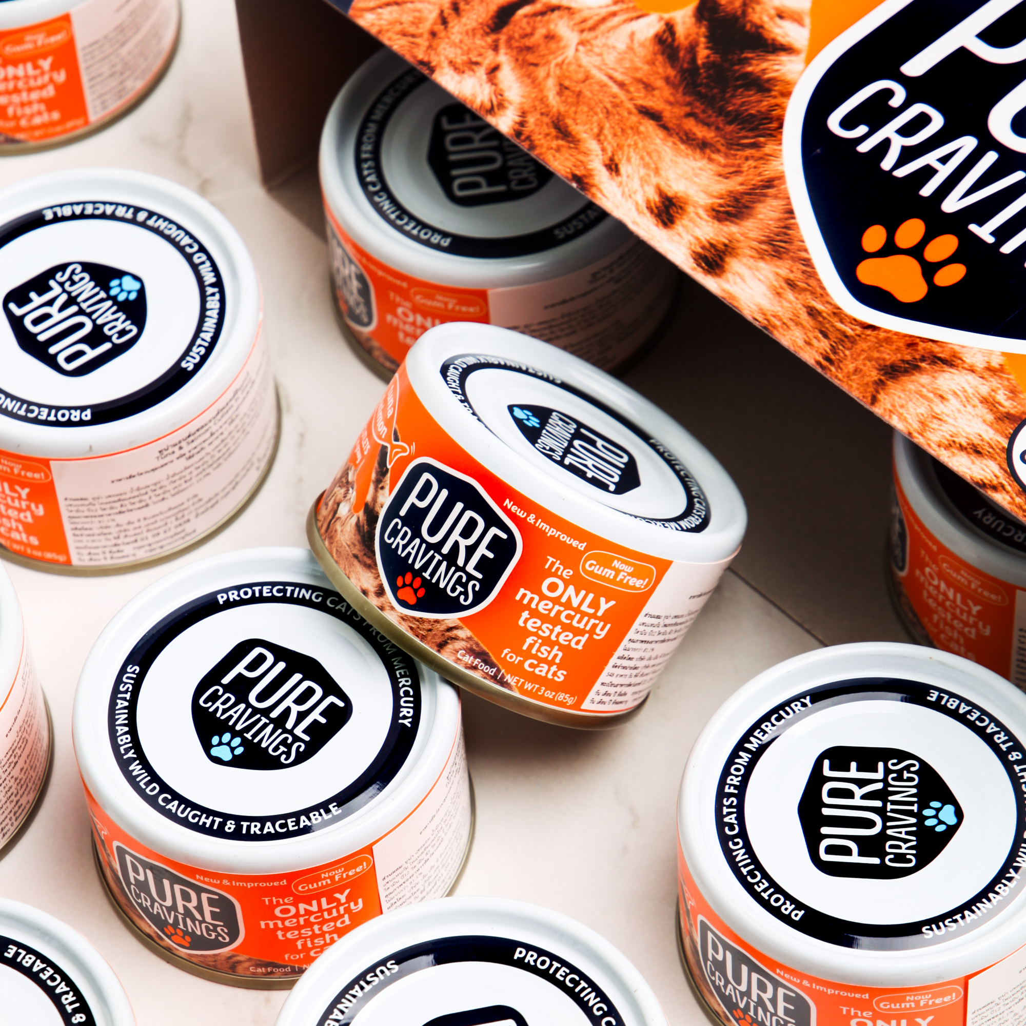 Wild Tuna & Salmon Cutlets in Gravy (85g) - Pure Cravings